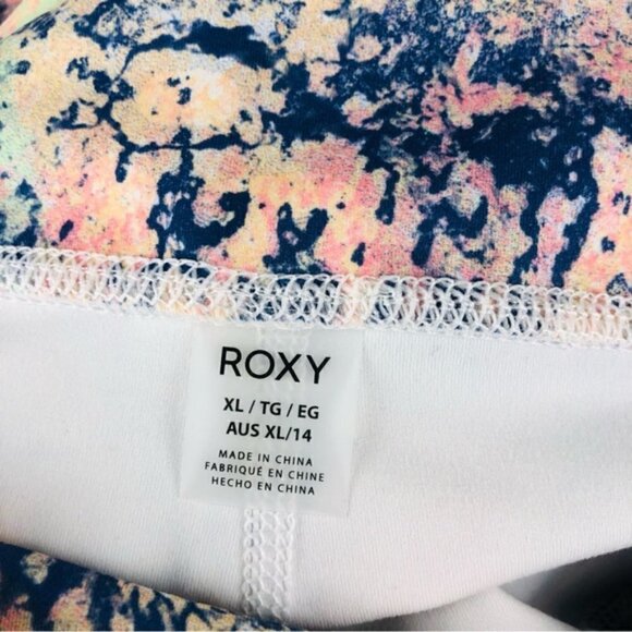 Roxy Womens Kaileo High Waisted Ankle Length Workout Leggings X-Large - Picture 12 of 14